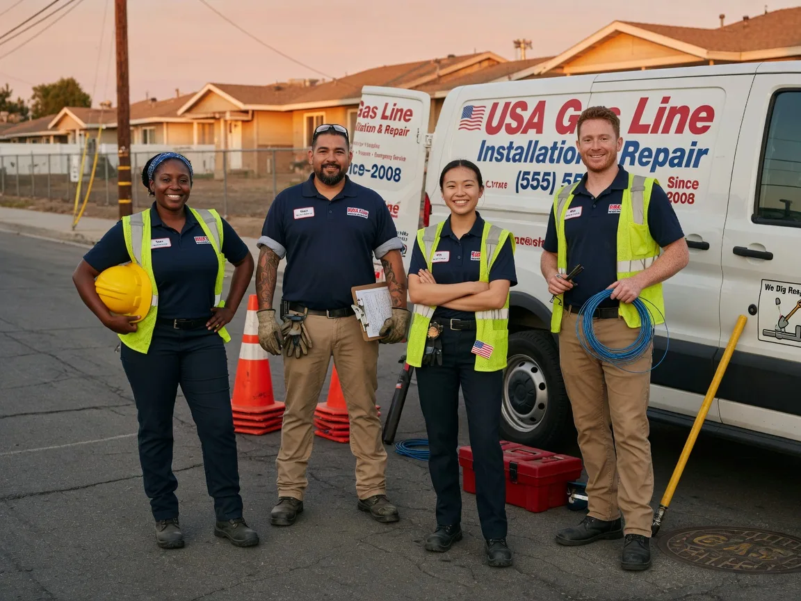 Gas Line Installation company in Dawn, TX
